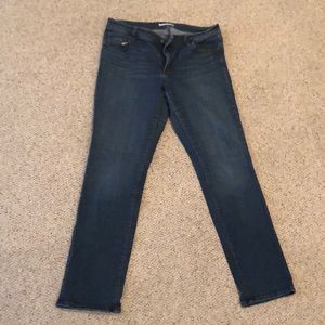 Loft Curvy Straight Jeans